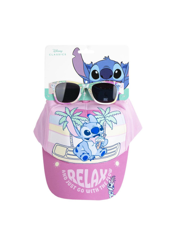 Set gorra + gafas STITCH