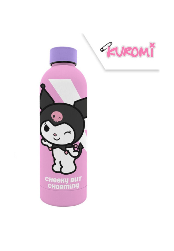 Botella aluminio 800ml KUROMI