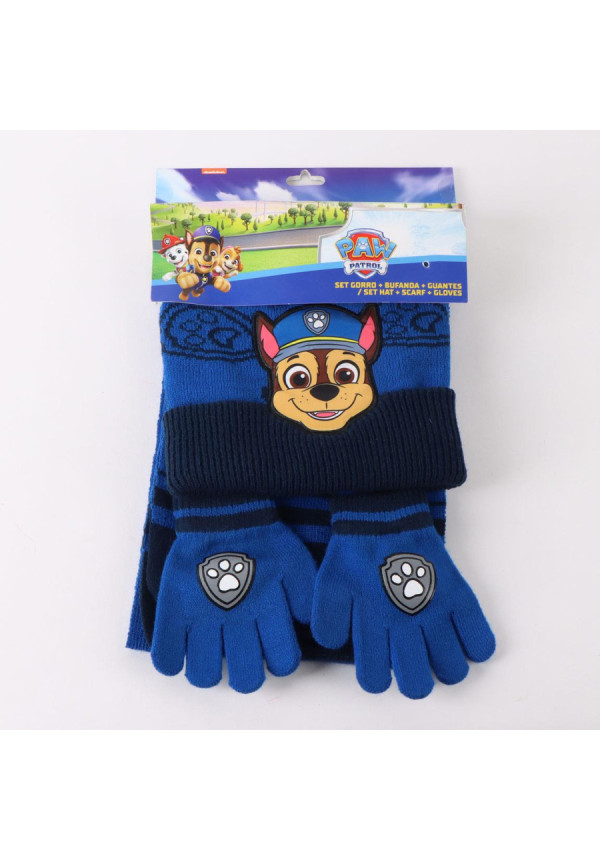 Set gorro guante bufanda PAW PATROL