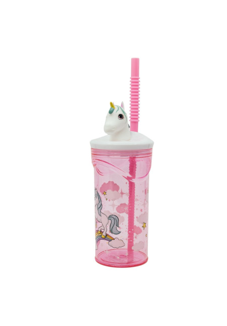 Vaso figura 360ml UNICORNIO