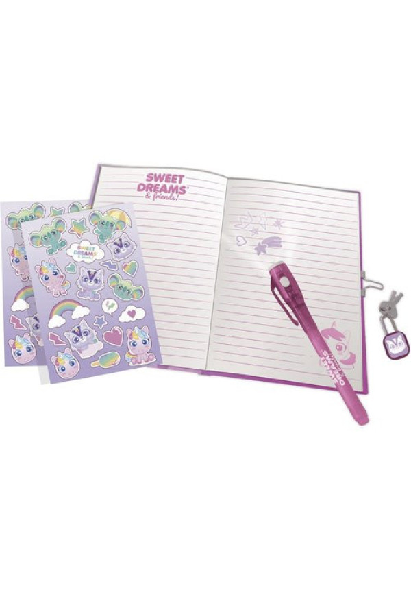 Diario secreto + boli magico SWEET DREAMS