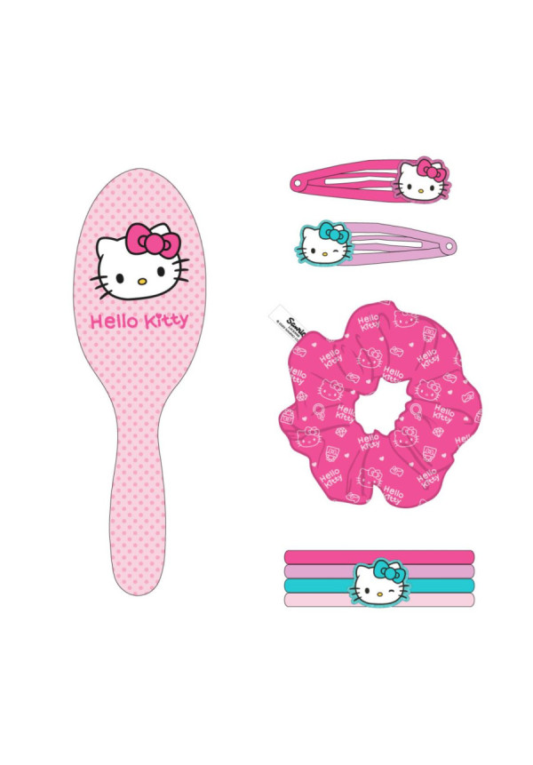 Set accesorios pelo HELLO KITTY