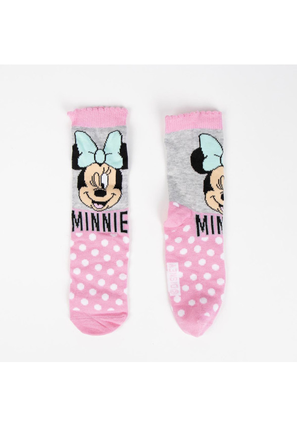Set 4 calcetines + hucha MINNIE