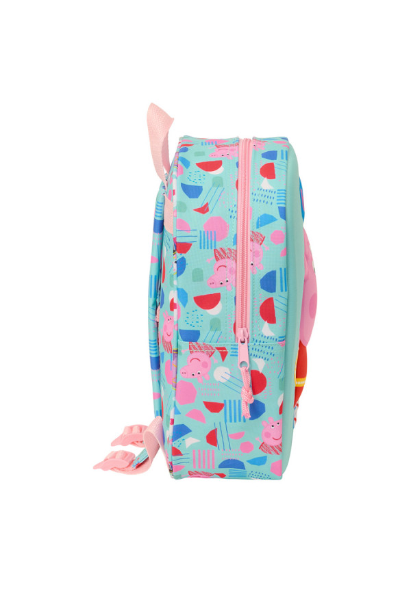 Mochila 27cm 3D PEPPA