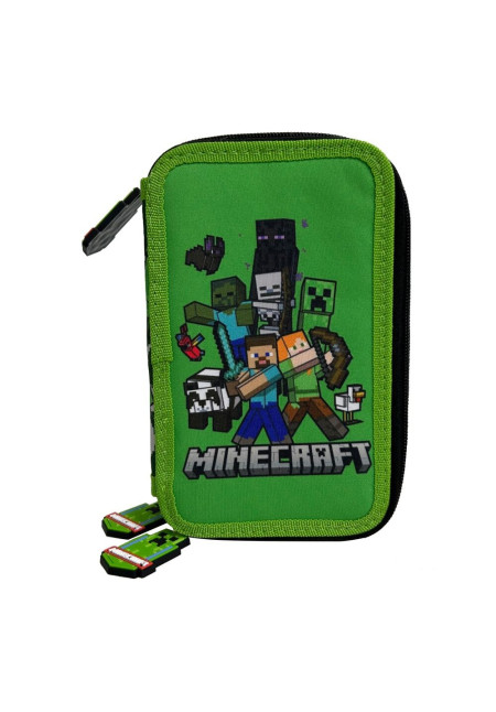 Plumier triple MINECRAFT