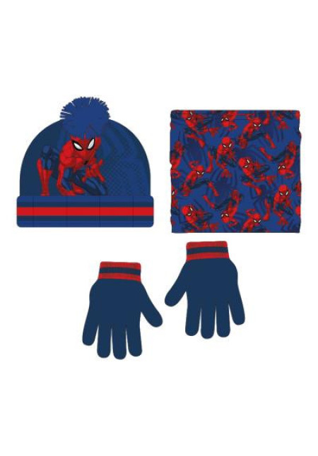 Set gorro guante braga SPIDER