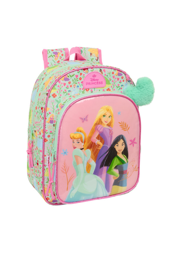 Mochila 34cm PRINCESAS bloom