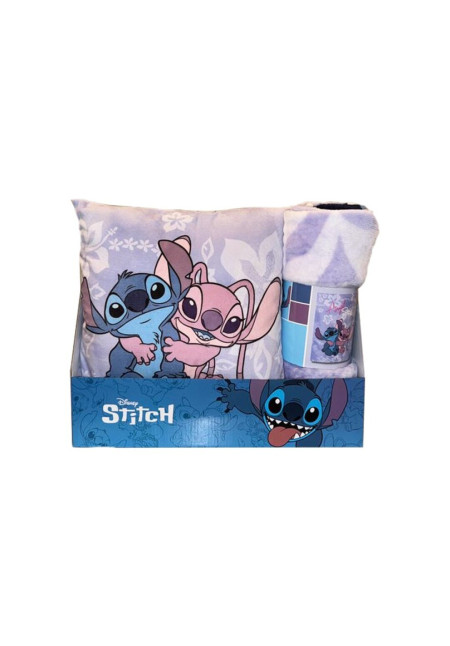 Set manta + cojin STITCH