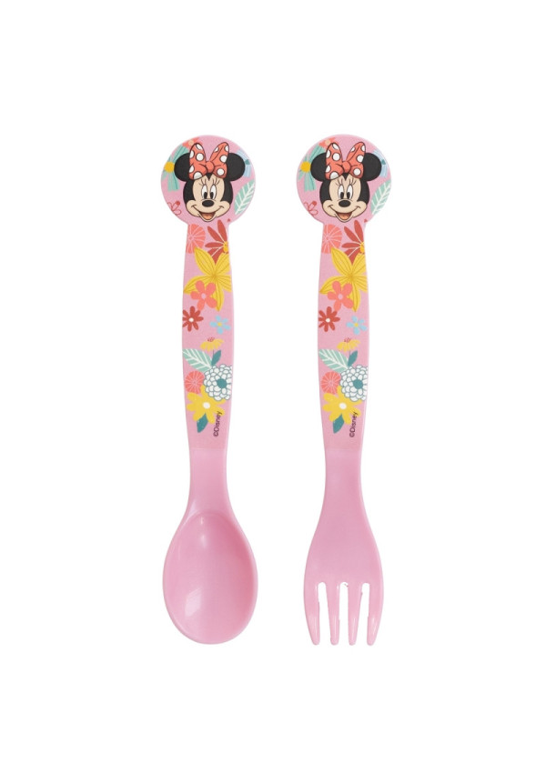 Set 2 cubiertos MINNIE 