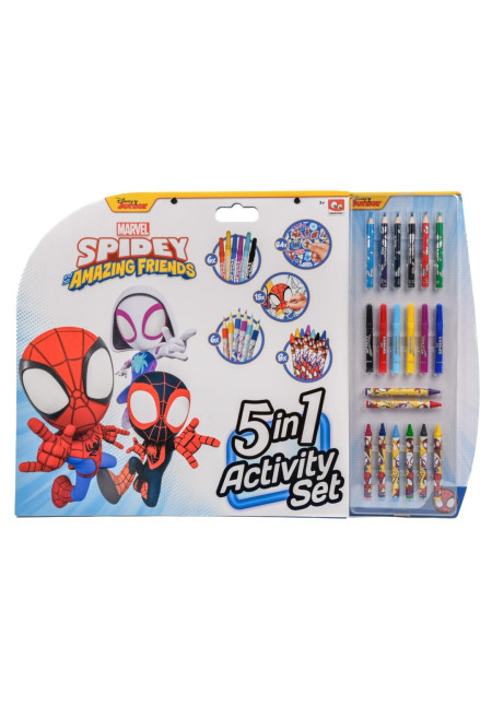 Set actividades 5 en 1 SPIDEY