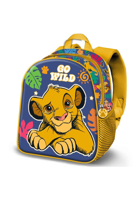 Mochila 31cm 3D REY LEON