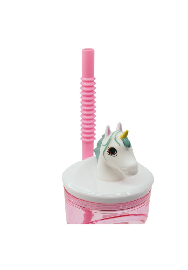 Vaso figura 360ml UNICORNIO