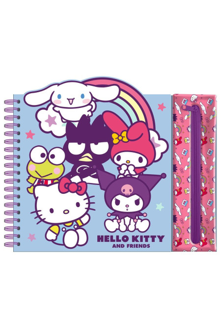 Cuaderno actividades estuche HELLO KITTY