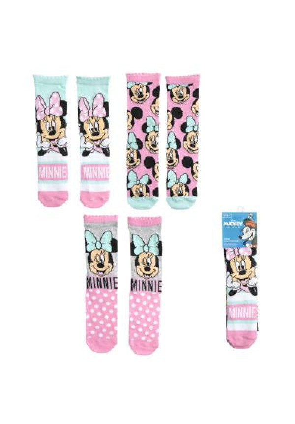 Set 3 calcetines MINNIE