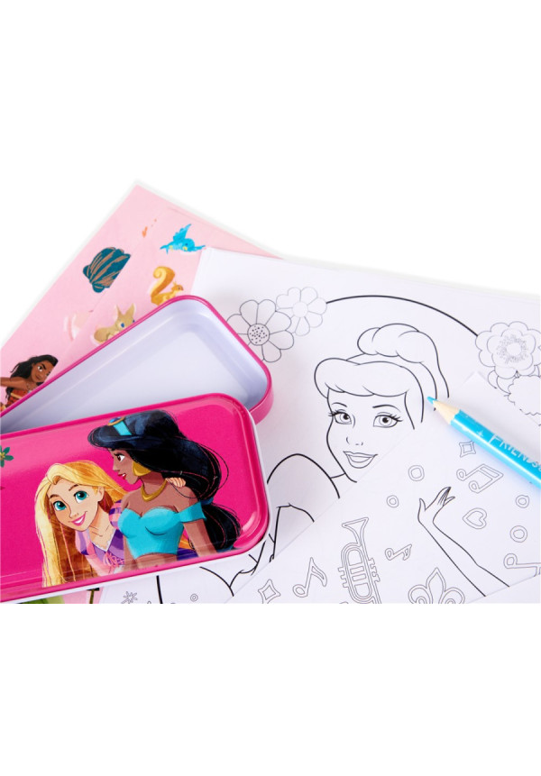Estuche viaje colorear PRINCESAS