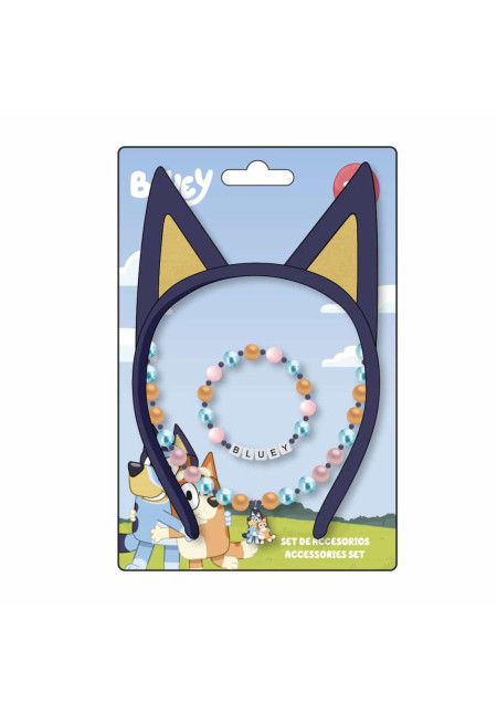 Set diadema + joyas BLUEY