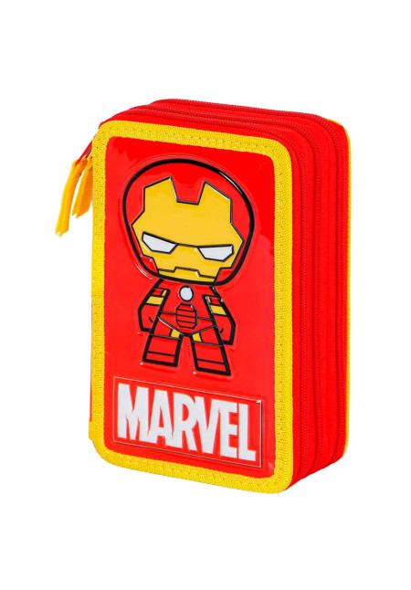 Plumier triple IRON MAN 