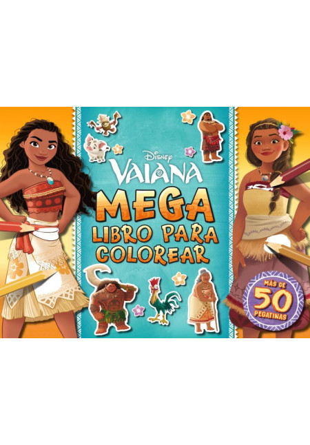 Mega libro actividades VAIANA