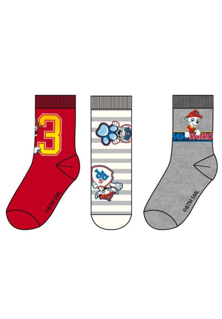 Set 3 calcetines PAW