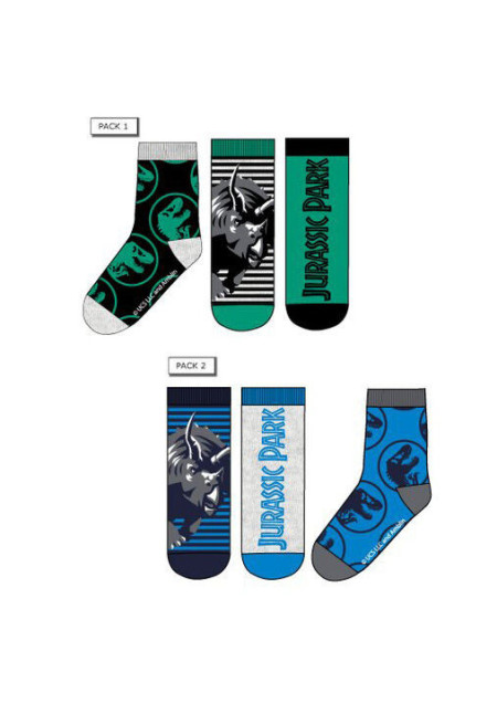 Set 3 calcetines JURASSIC