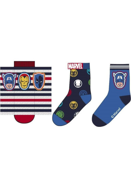 Set 3 calcetines AVENGERS