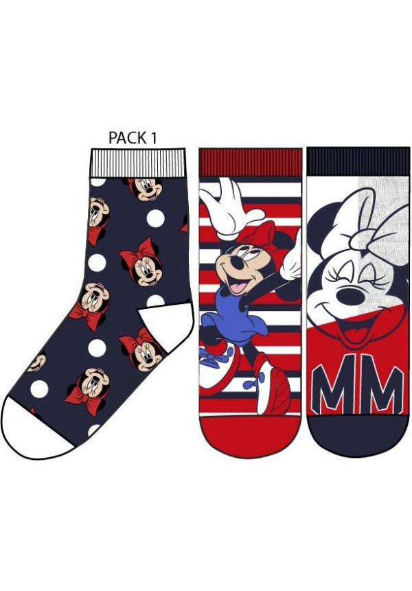 Set 3 calcetines MINNIE