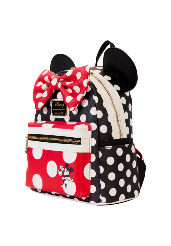 Mochila loungefly MINNIE rocks the dots