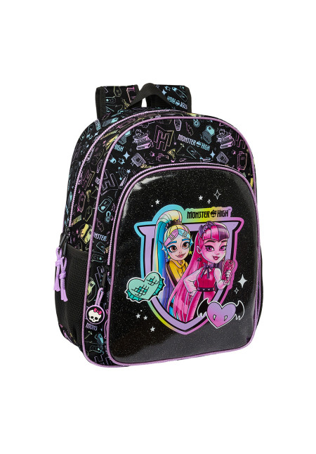 Mochila 42cm MONSTER HIGH black light