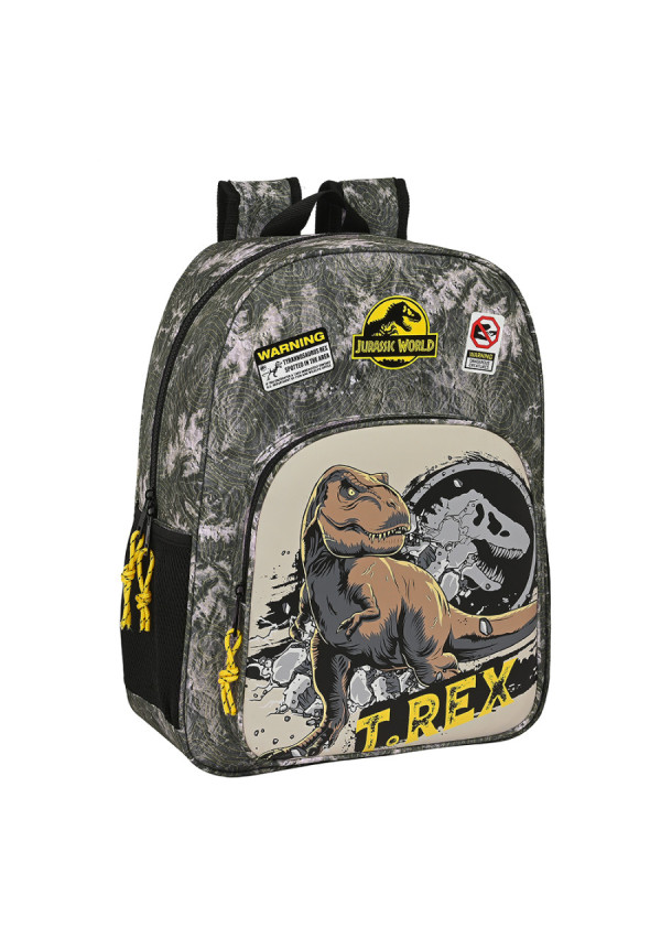 Mochila 42cm JURASSIC warning