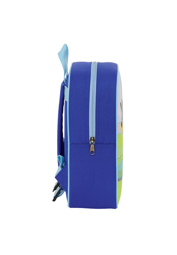 Mochila 27cm BLUEY happy