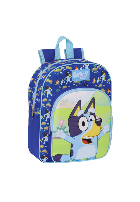 Mochila 34cm BLUEY happy