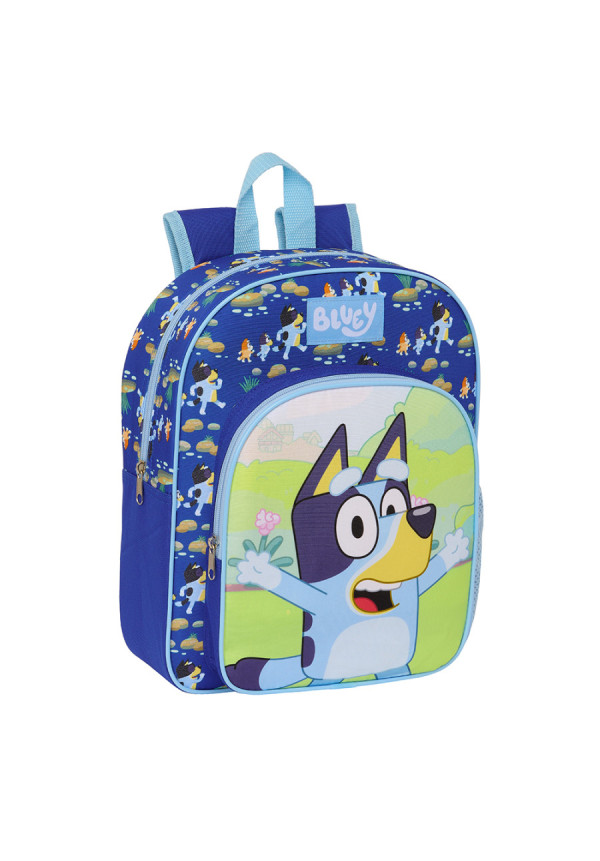 Mochila 34cm BLUEY happy