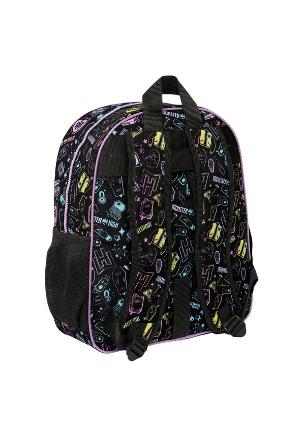 Mochila 38cm MONSTER HIGH black light
