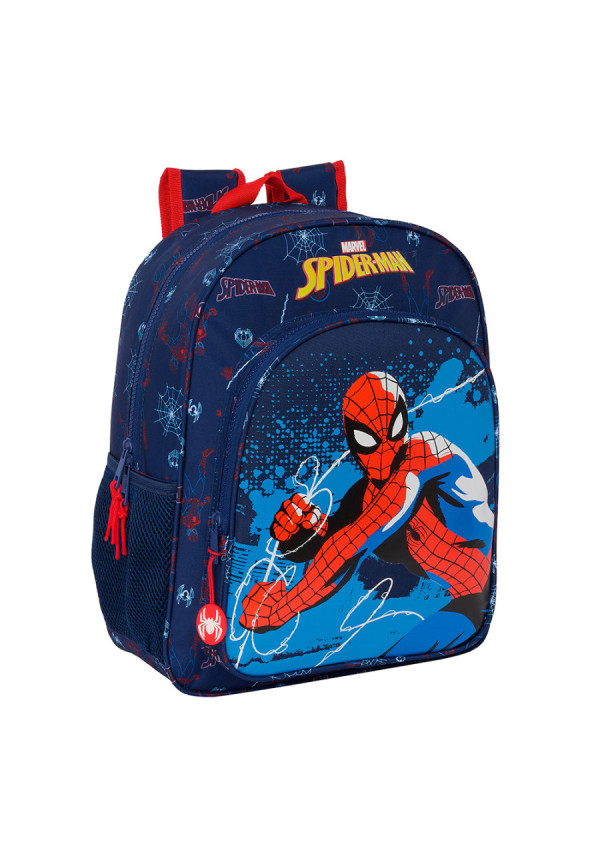 Mochila 38cm SPIDER neon