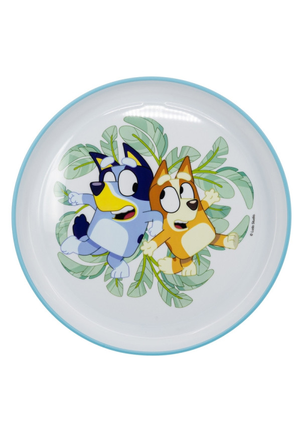 Plato antidesliz. BLUEY