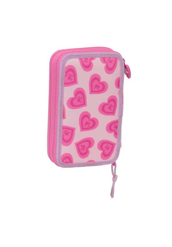 Plumier doble BARBIE love