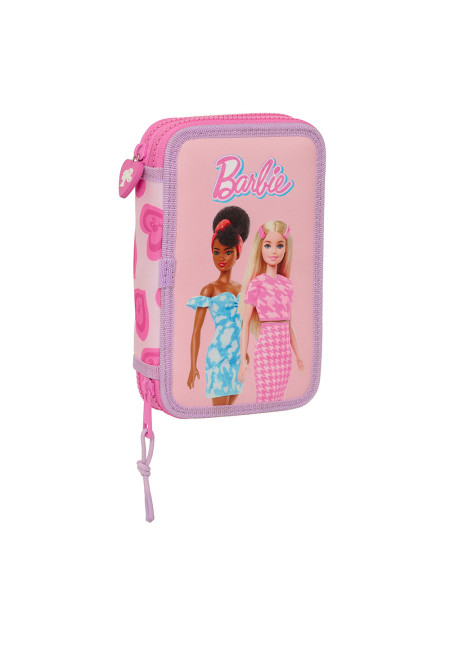 Plumier doble BARBIE love