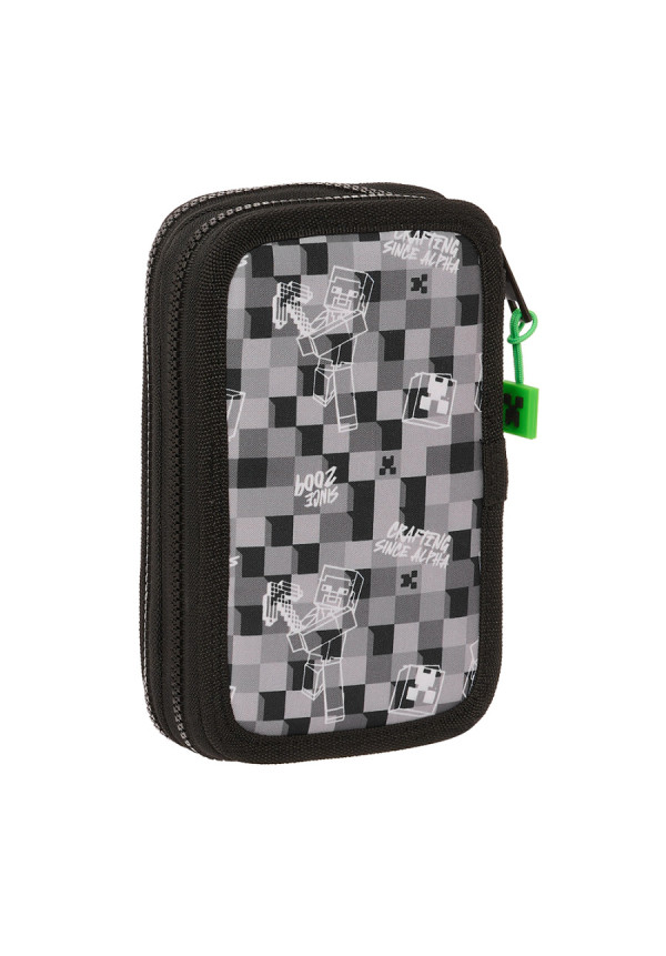 Plumier doble MINECRAFT ok