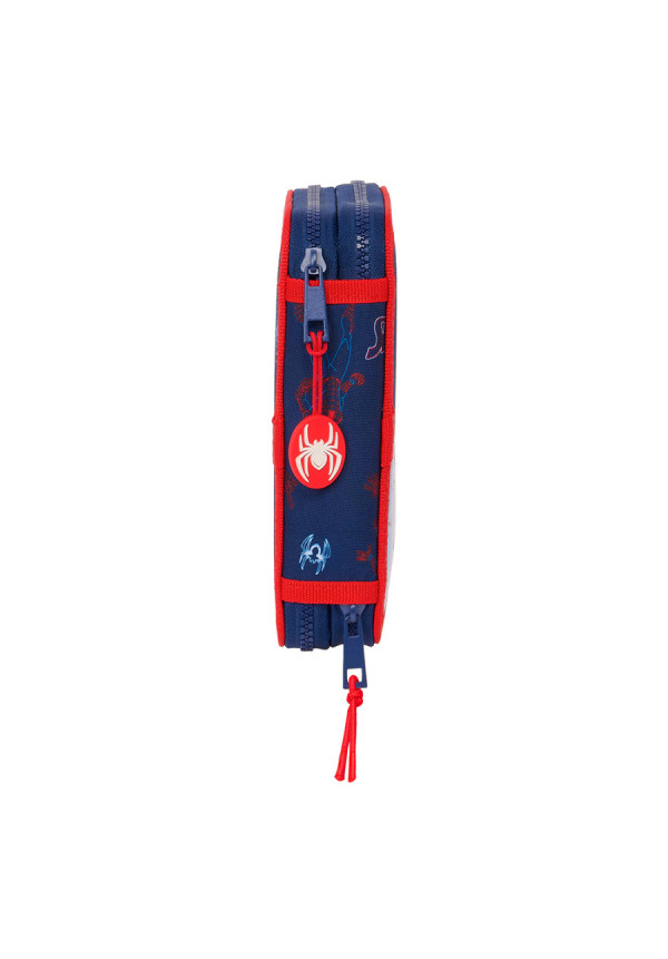 Plumier doble SPIDER neon