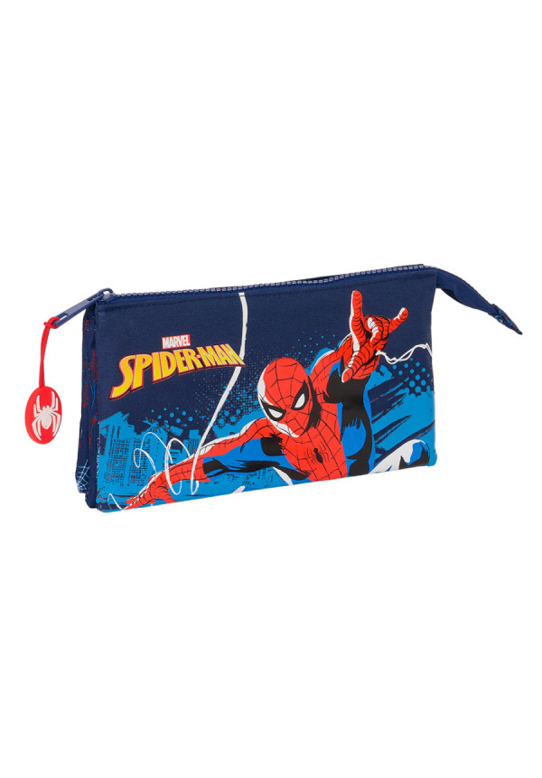 Portatodo triple SPIDER neon