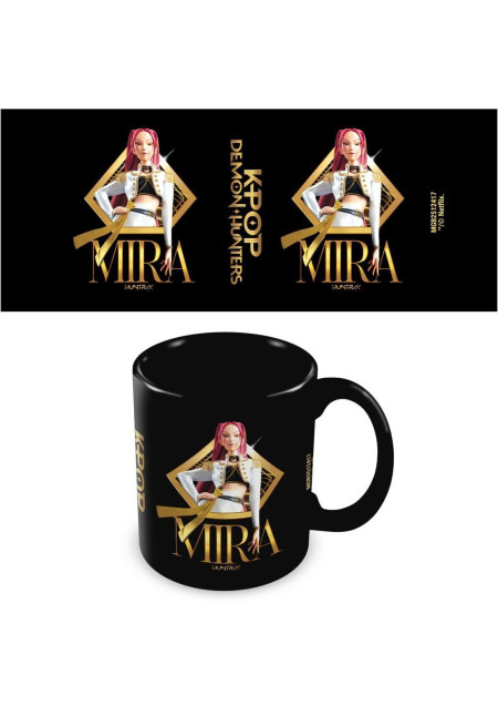 Taza negra KPOP MIRA