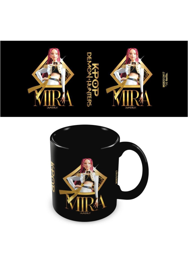 Taza negra KPOP MIRA