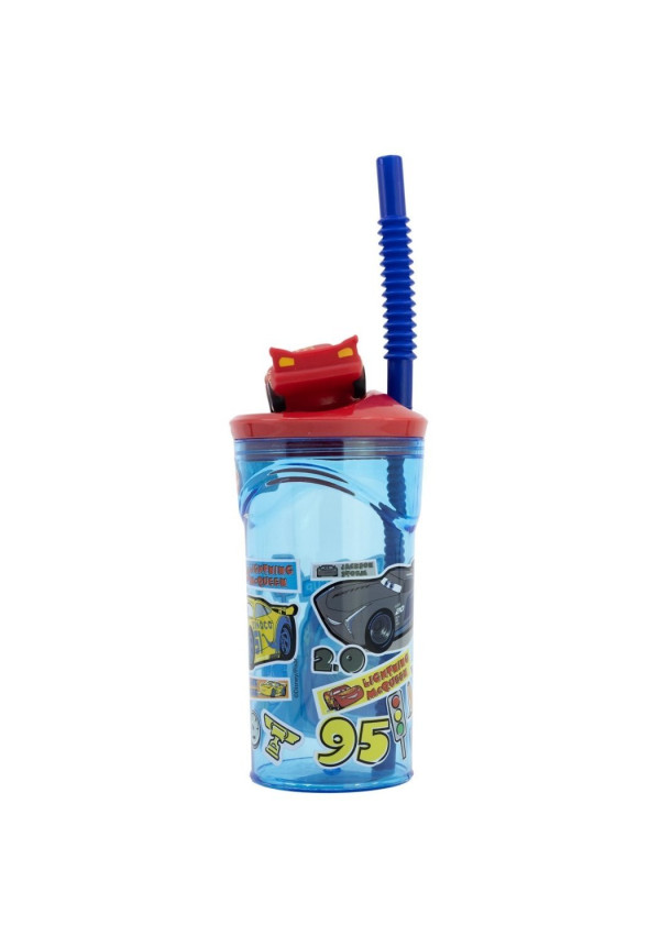 Vaso figura 360ml CARS