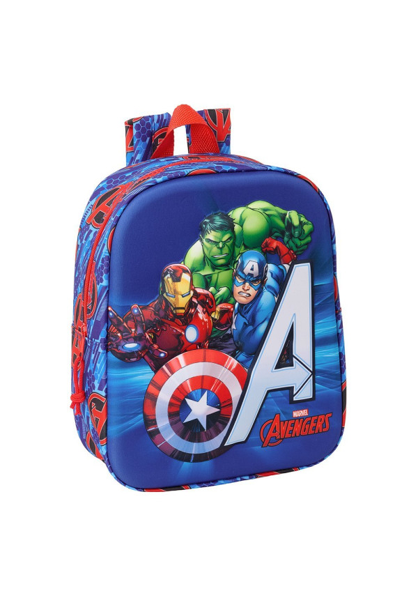 Mochila 27cm 3D AVENGERS