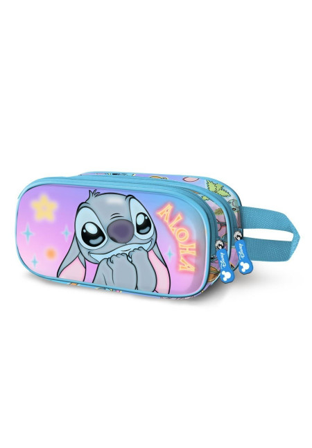 Portatodo doble 3D STITCH mischievo