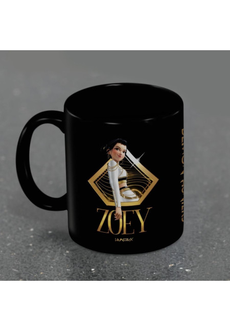 Taza negra KPOP ZOEY