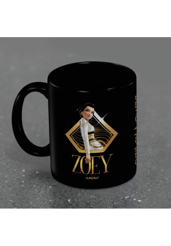 Taza negra KPOP ZOEY