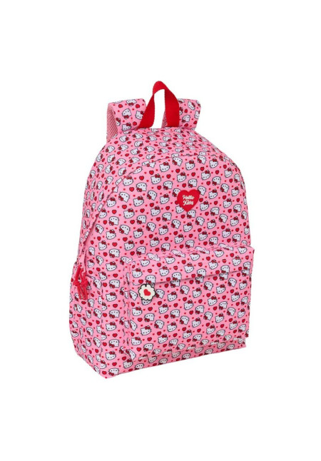 Mochila 42cm HELLO KITTY pinky promise
