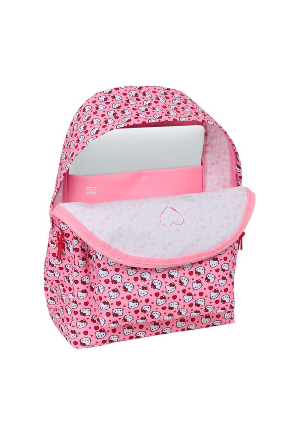 Mochila 42cm HELLO KITTY pinky promise
