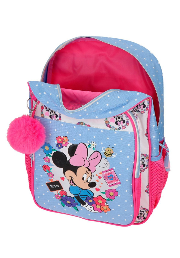 Mochila 40cm MINNIE flowers